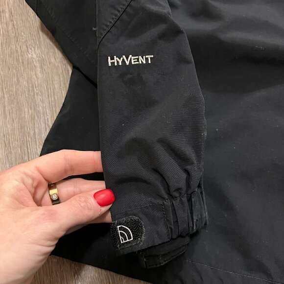 The North Face Resolve Shell Jacket Womens Sz S Black - Picture 7 of 11